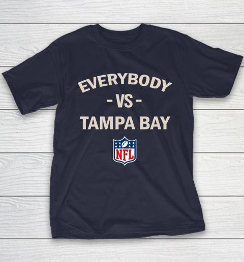 Everybody Vs Tampa Bay NFL Youth T-Shirt 9