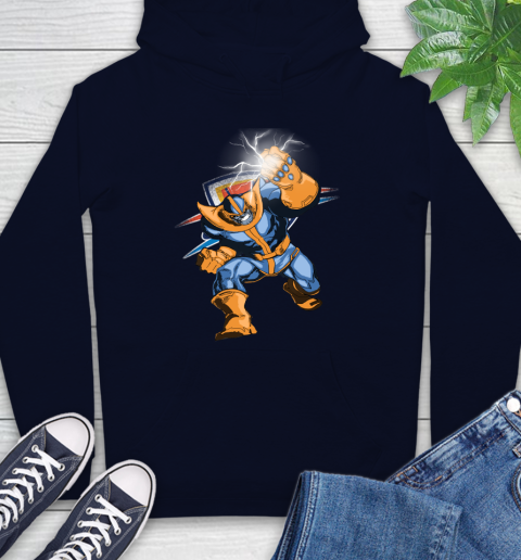 Oklahoma City Thunder NBA Basketball Thanos Avengers Infinity War Marvel Hoodie 3