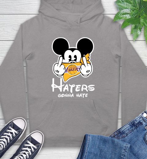 NBA Los Angeles Lakers Haters Gonna Hate Mickey Mouse Disney Basketball T Shirt Hoodie 6