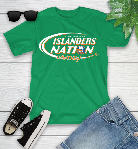 NHL A True Friend Of The New York Islanders Dilly Dilly Hockey Sports Youth T-Shirt 8