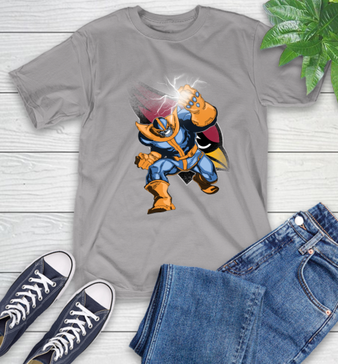 Arizona Cardinals NFL Football Thanos Avengers Infinity War Marvel T-Shirt 6