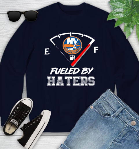 New York Islanders NHL Hockey Fueled By Haters Sports Youth Sweatshirt 2