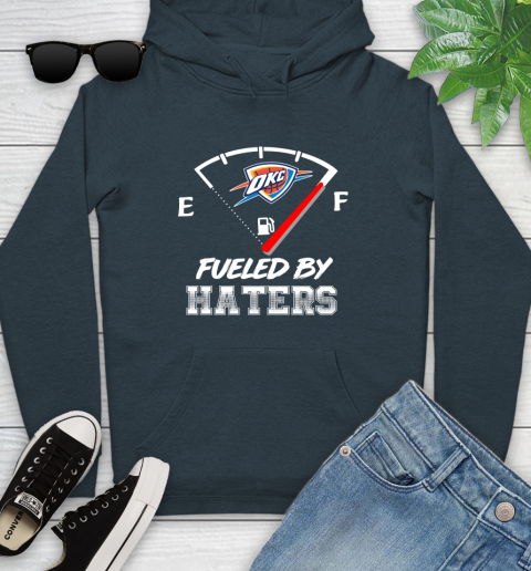 Oklahoma City Thunder NBA Basketball Fueled By Haters Sports Youth Hoodie 10