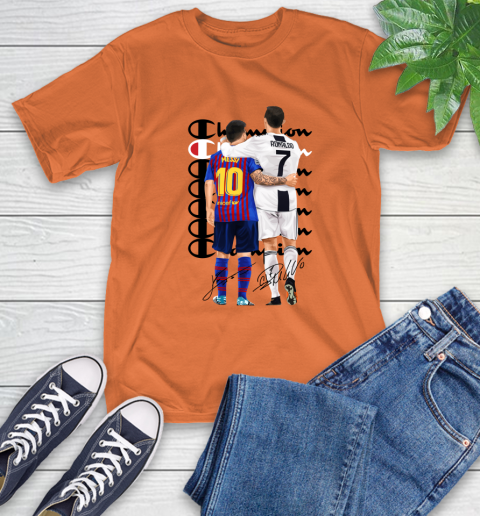Champion Ronaldo and Messi Signatures T-Shirt 3