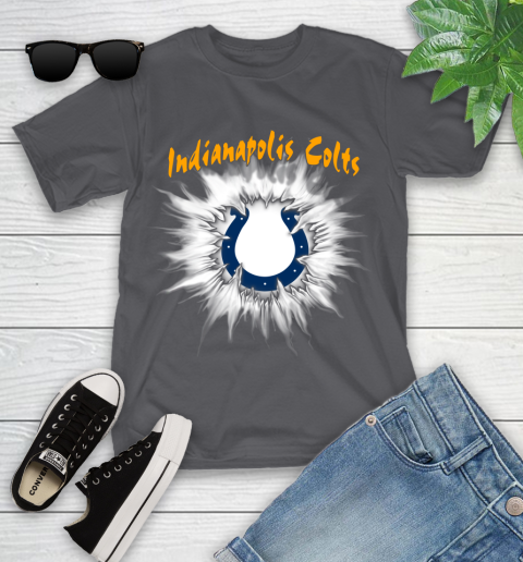 Indianapolis Colts NFL Football Adoring Fan Rip Sports Youth T-Shirt 6