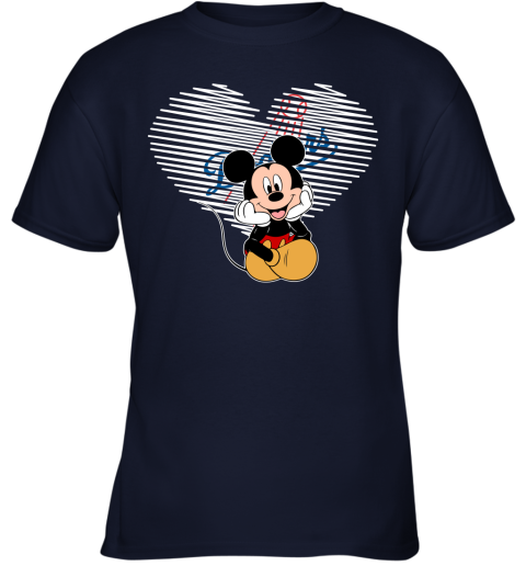 mickey mouse dodgers shirt
