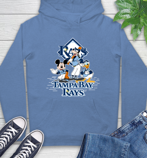MLB Tampa Bay Rays Mickey Mouse Donald Duck Goofy Baseball T Shirt Hoodie 11