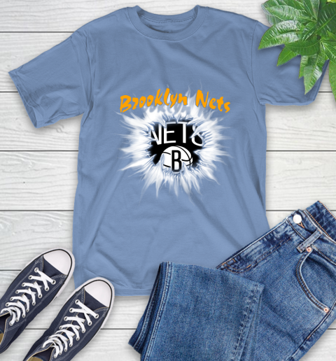 Brooklyn Nets NBA Basketball Rip Sports T-Shirt 12