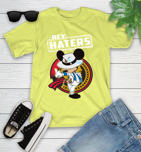 NHL Hey Haters Mickey Hockey Sports Ottawa Senators Youth T-Shirt 10