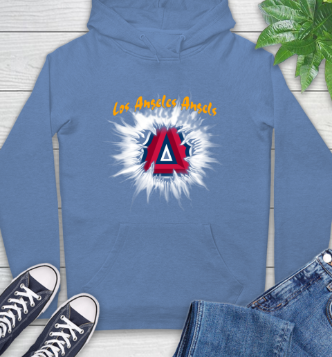 Los Angeles Angels MLB Baseball Adoring Fan Rip Sports Hoodie 11