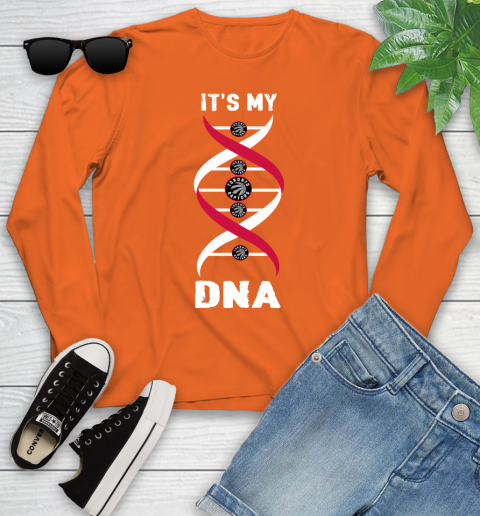 Toronto Raptors NBA Basketball It's My DNA Sports Youth Long Sleeve 3