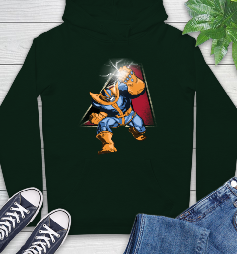 Arizona Diamondbacks MLB Baseball Thanos Avengers Infinity War Marvel Hoodie 12