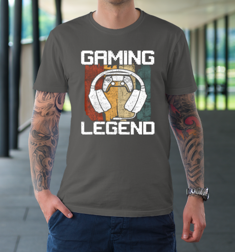 Gaming Legend PC Gamer Video Games Vintage T-Shirt 14