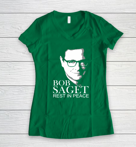Bob Saget 1956 2022  Rest In Peace  RIP Women's V-Neck T-Shirt 10