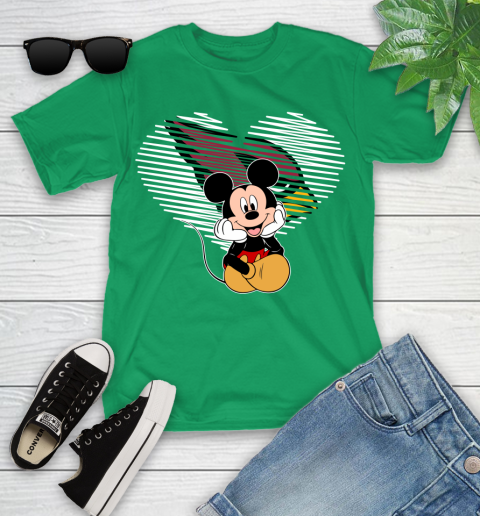 NFL Arizona Cardinals The Heart Mickey Mouse Disney Football T Shirt_000 Youth T-Shirt 8