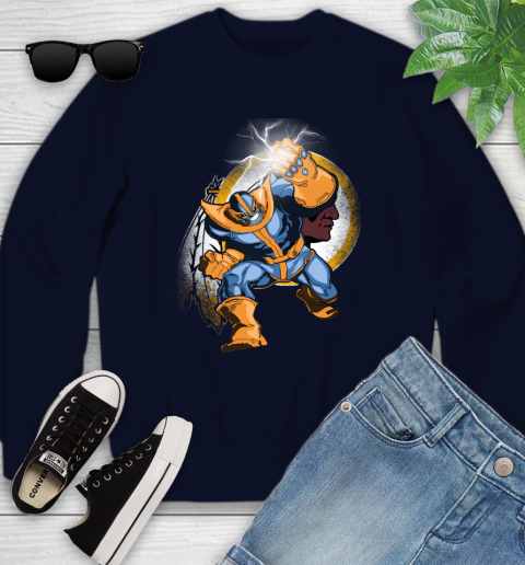 Washington Redskins NFL Football Thanos Avengers Infinity War Marvel Youth Sweatshirt 2