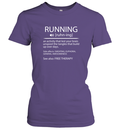 Funny Running Shirt Definition Running Noun Shirt Runner Running Workout Gifts Women Tee