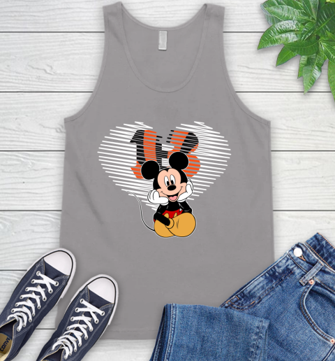NFL Cincinnati Bengals The Heart Mickey Mouse Disney Football T Shirt_000 Tank Top 3