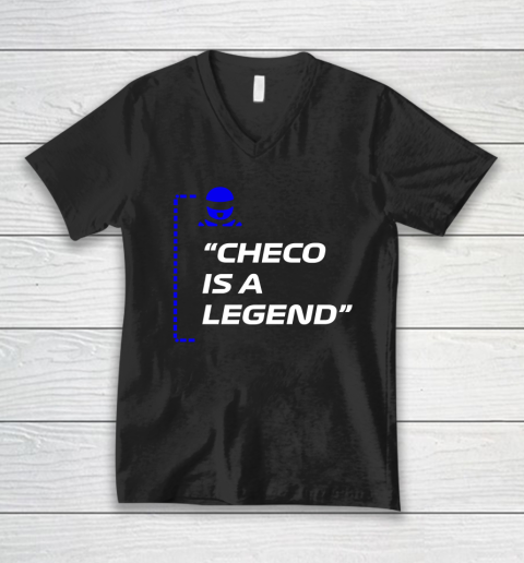 Checo Is A Legend V-Neck T-Shirt