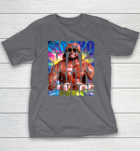 Randy Macho Man Savage WWE Disco Splash Youth T-Shirt 14