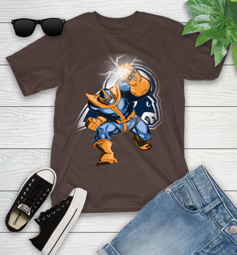 Los Angeles Rams NFL Football Thanos Avengers Infinity War Marvel Youth T-Shirt 7