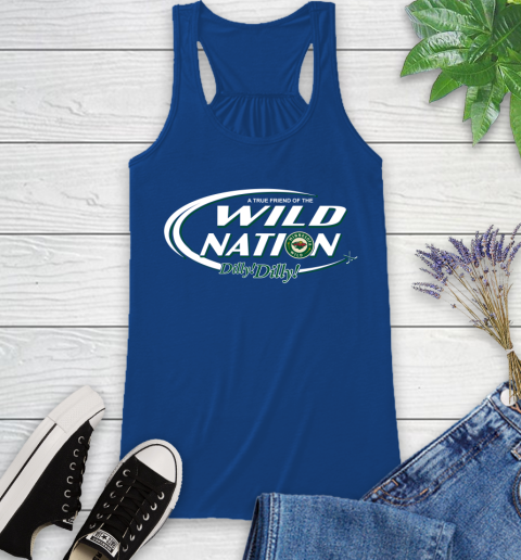 NHL A True Friend Of The Minnesota Wild Dilly Dilly Hockey Sports Racerback Tank 8