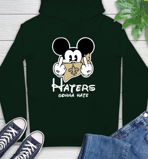 NFL New Orleans Saints Haters Gonna Hate Mickey Mouse Disney Football T Shirt Hoodie 12