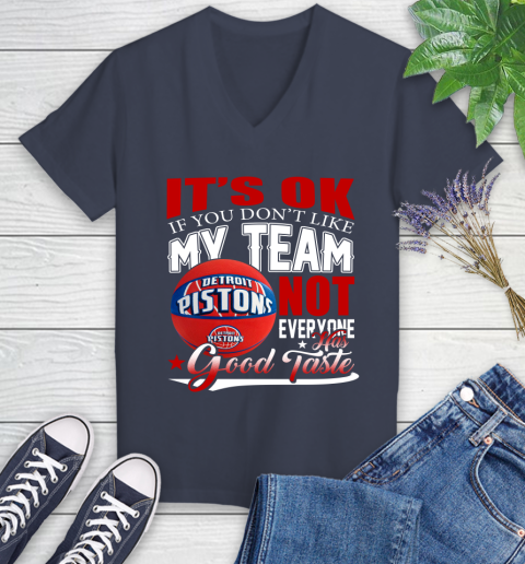 Womens pistons shirts top