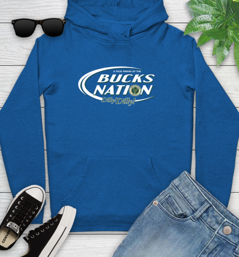 NBA A True Friend Of The Milwaukee Bucks Dilly Dilly Basketball Sports Youth Hoodie 11