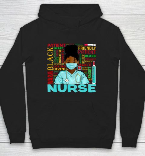 Black Nurse CNA RN 2022 Costume Black History Month Gifts Hoodie