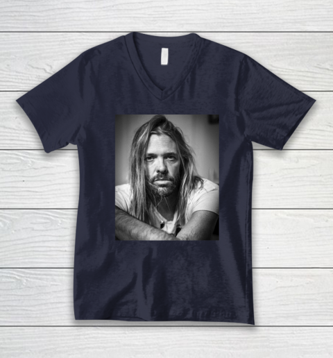 Taylor Hawkins Shirt Foo Fighter V-Neck T-Shirt 2