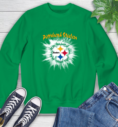 Pittsburgh Steelers NFL Football Adoring Fan Rip Sports Sweatshirt 7