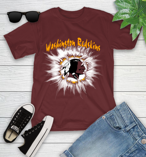 Washington Redskins NFL Football Adoring Fan Rip Sports Youth T-Shirt 14