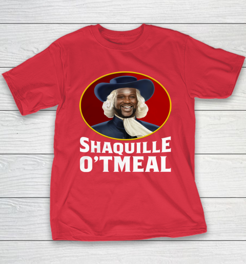 Shaquille Oatmeal Youth T-Shirt 7