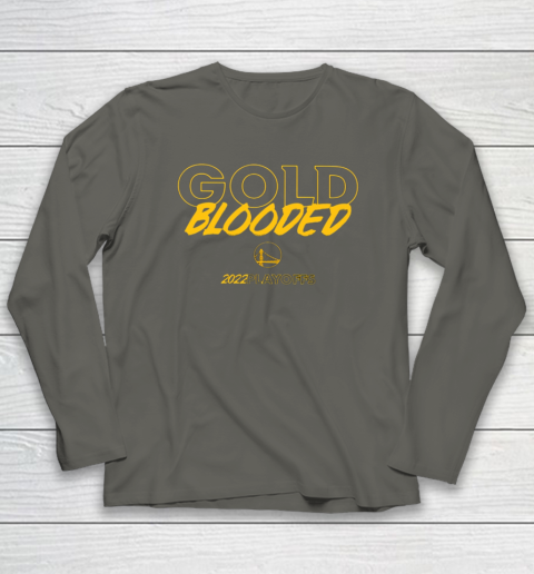 Warriors Gold Blooded Long Sleeve T-Shirt 4