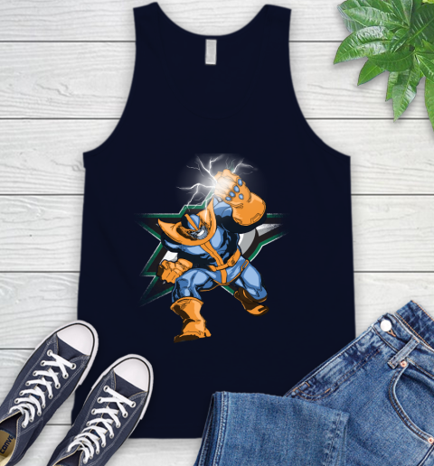 Dallas Stars NHL Hockey Thanos Avengers Infinity War Marvel Tank Top 2