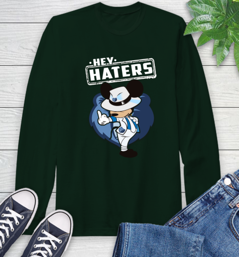 NBA Hey Haters Mickey Basketball Sports Memphis Grizzlies Long Sleeve T-Shirt 7