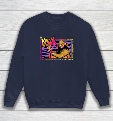 Macho Man WWE Vintage Framed Sweatshirt 2