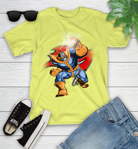 Tampa Bay Buccaneers NFL Football Thanos Avengers Infinity War Marvel Youth T-Shirt 10