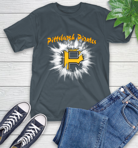 Pittsburgh Pirates MLB Baseball Adoring Fan Rip Sports T-Shirt 10