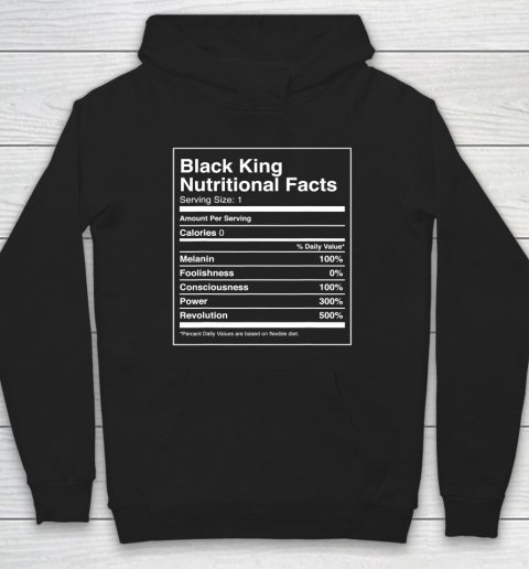 Black King Nutritional Facts Black Pride Hoodie