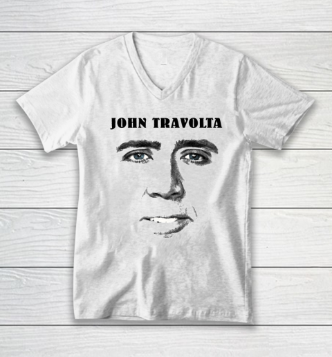 Nicolas Cage John Travolta V-Neck T-Shirt