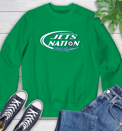 NHL A True Friend Of The Winnipeg Jets Dilly Dilly Hockey Sports Sweatshirt 7