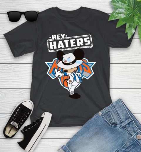 NBA Hey Haters Mickey Basketball Sports Oklahoma City Thunder Youth T-Shirt