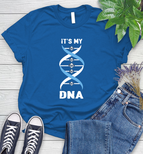 Tampa Bay ays MLB Baseball It's My DNA Sports Women's T-Shirt 12