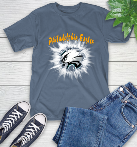 Philadelphia Eagles NFL Football Adoring Fan Rip Sports T-Shirt 8