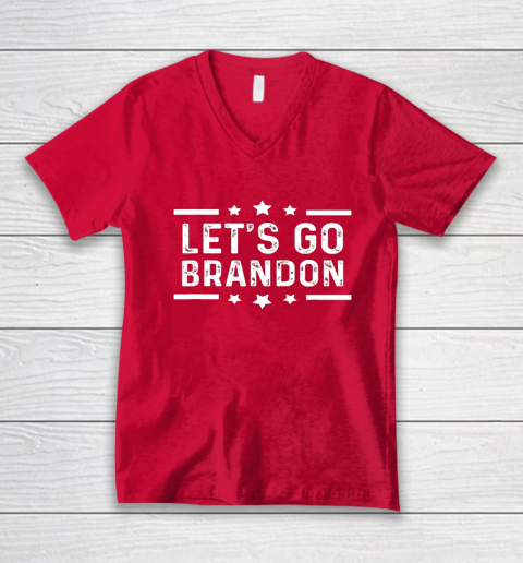 Let's Go Brandon Joe Biden Funny Trendy Sarcastic V-Neck T-Shirt 5