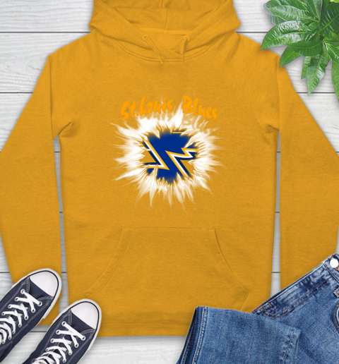 St.Louis Blues NHL Hockey Adoring Fan Rip Sports Hoodie 2