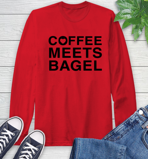 Coffee meets bagel Long Sleeve T-Shirt 9