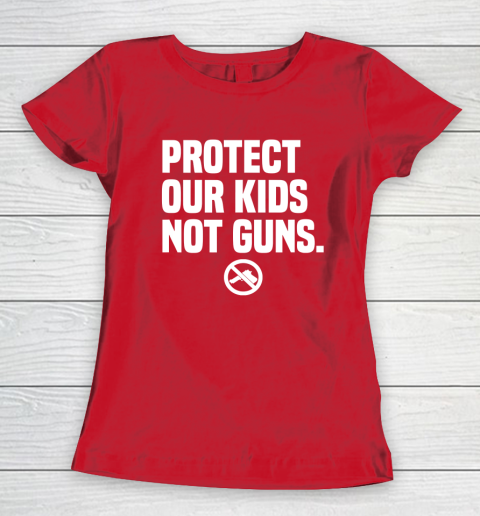 Wear Orange Protect Our Kids Not Guns Shirt End Gun Violence Women's T-Shirt 8
